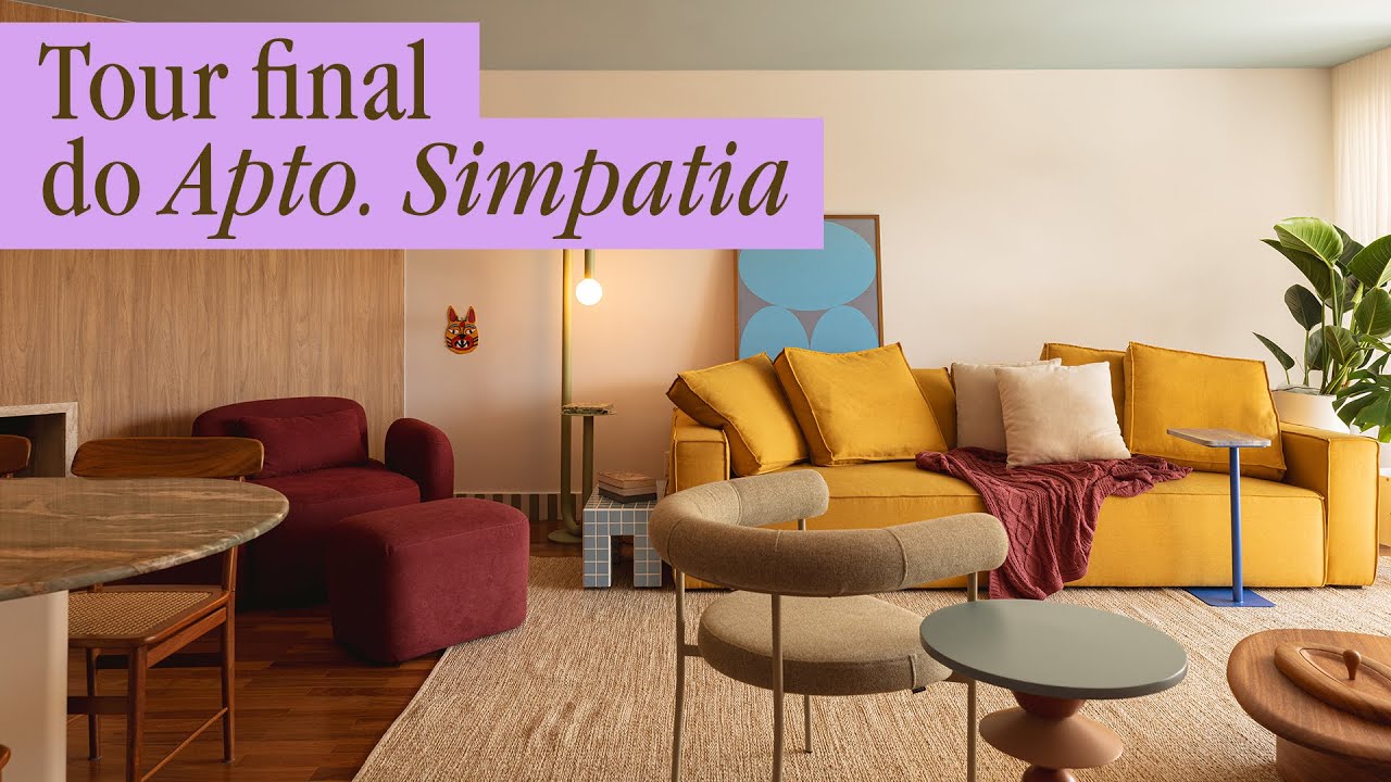 apartamento colorido com alma brasileira - apto. simpatia!