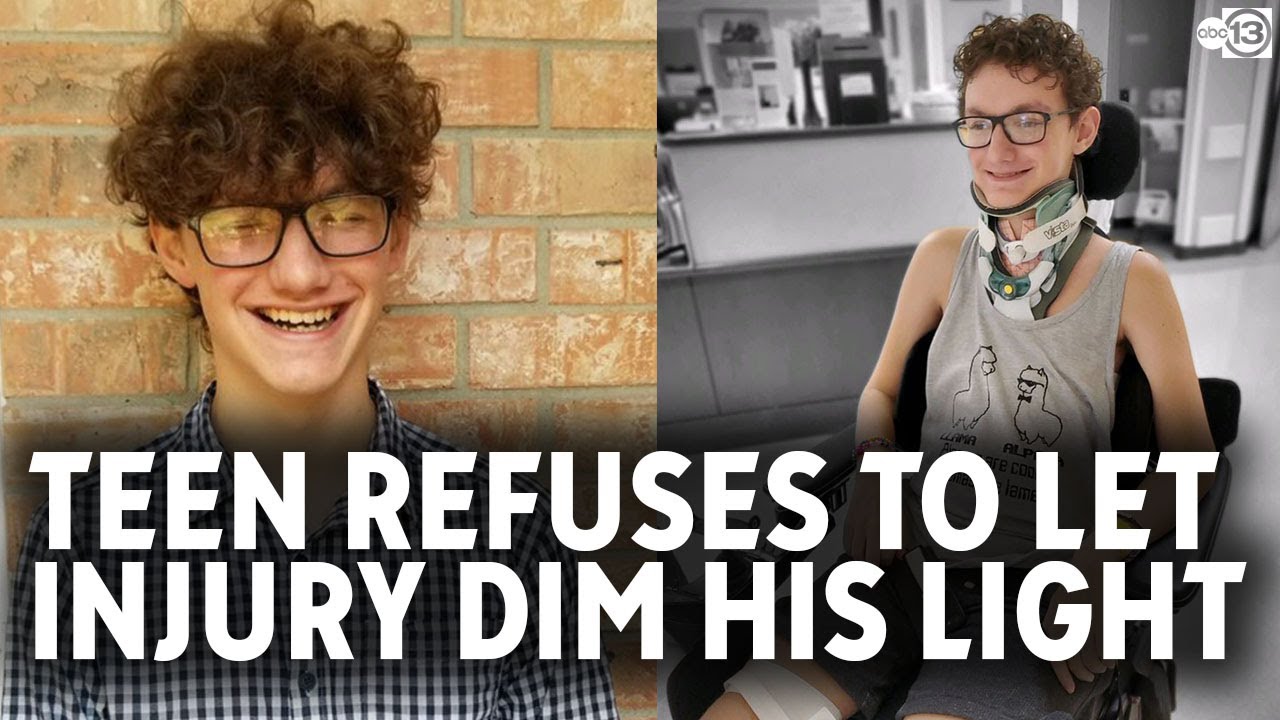 Kingwood teen isn't letting spinal cord injury dim his light
