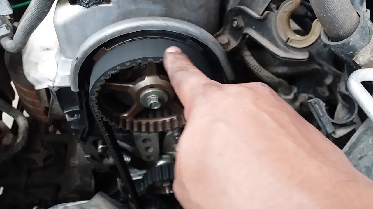 Como Montar A Correia Dentada E Tensor Do Honda Civic 1.7 16v 2001 2002 2003 2004 2005