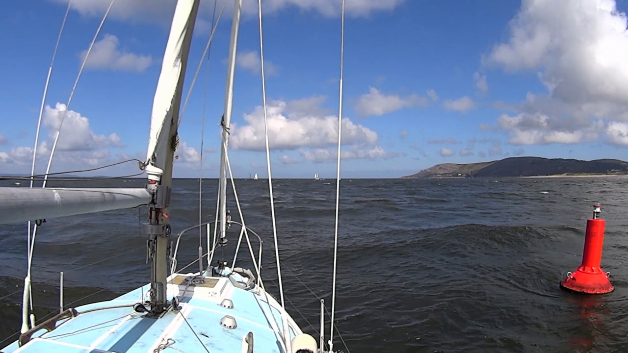 Conwy Bar Shaken not stirred Second Chance Sailing