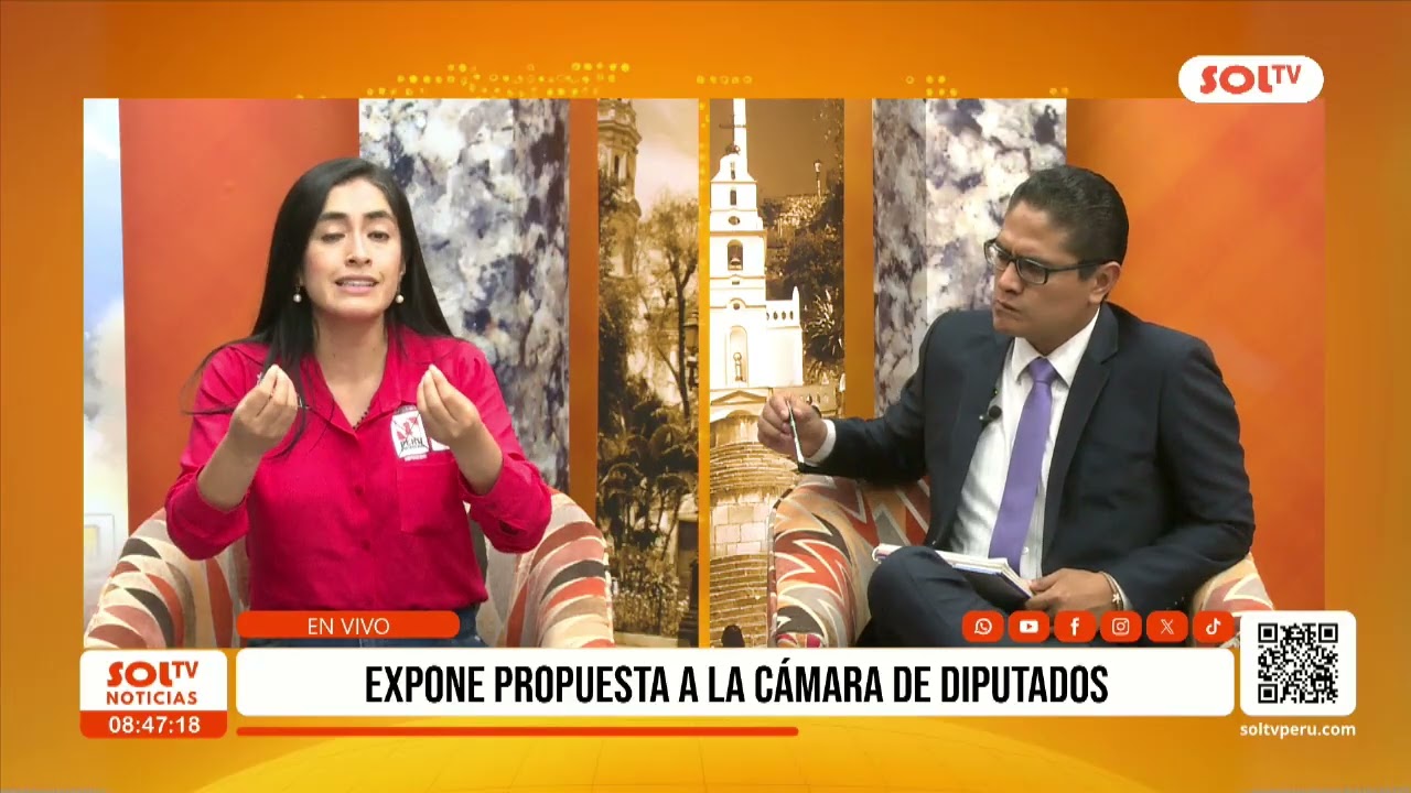 Elecciones 2026: Jennifer Catalán expone propuesta a la cámara de diputados