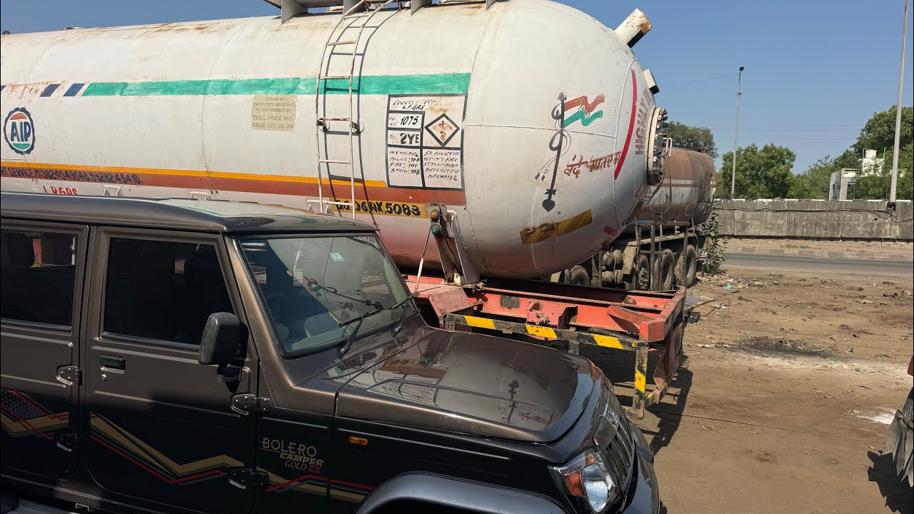 Tata 4923 truck ka Diesel tank blast hone se Bach Gaya driver ki bachi Jaan
