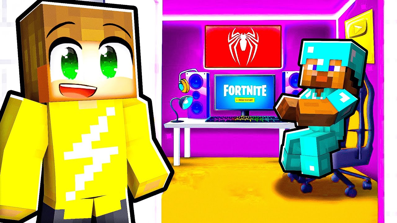 Pro Verassen Met Game Kamer! (Minecraft Survival)