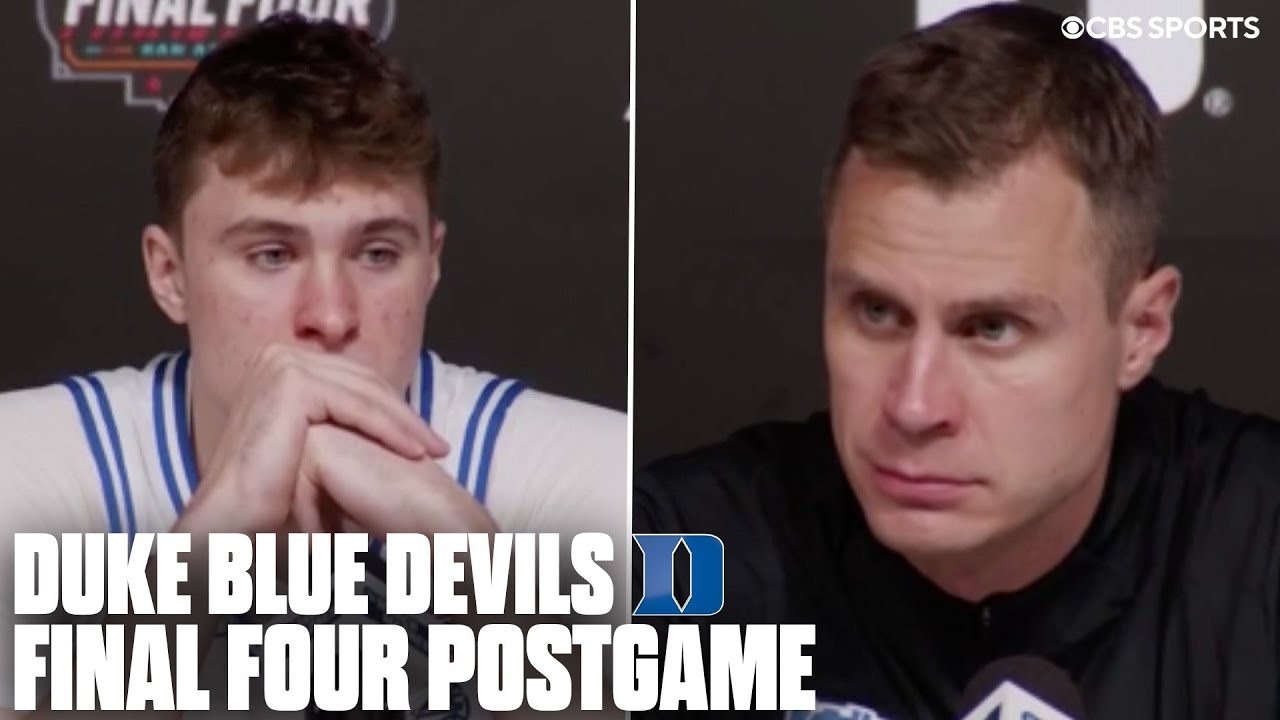 Jon Scheyer, Duke team reflect on their season & Cooper Flagg's impressive year