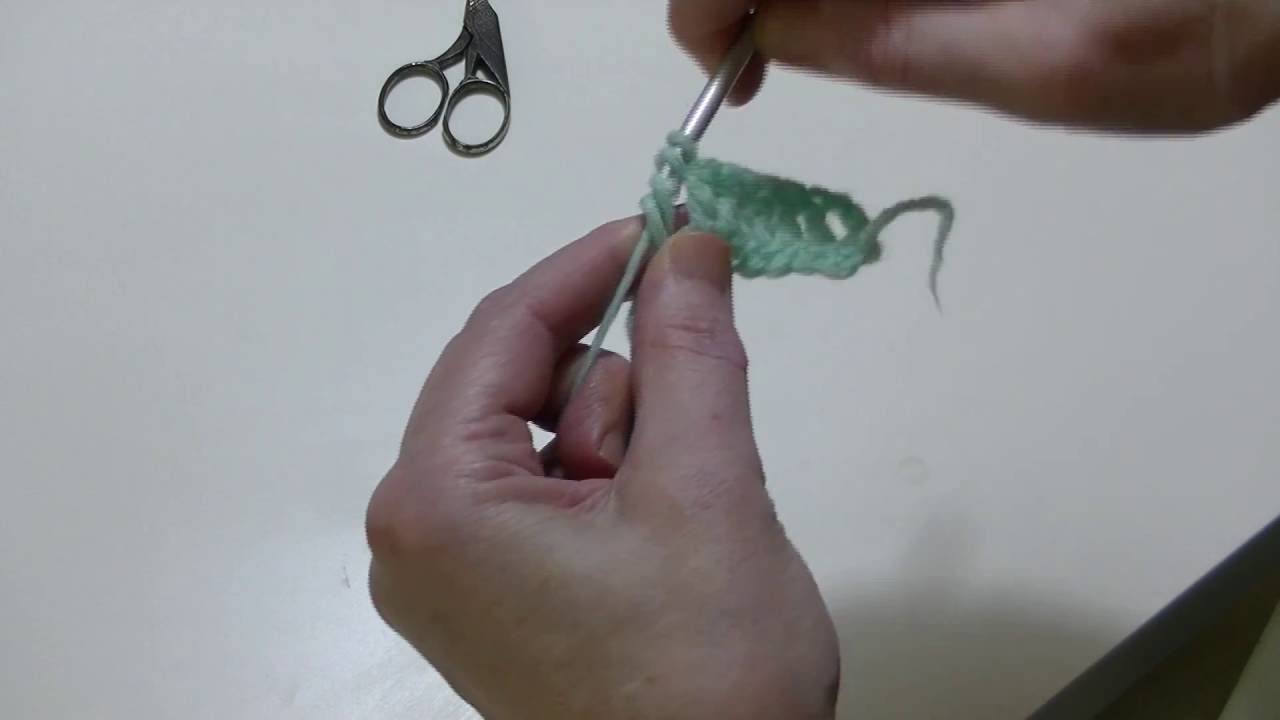 TUTO Crochet Comment faire une bride simple (d&eacute;butant)