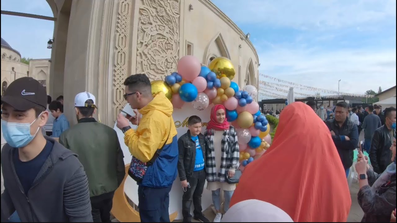 Muslim celebrate Eid al-Fitr in kyiv Ukraine 2021 | 🇺🇦Праздник ИД АЛь фитр | Ar-rahma mosque Ukraine