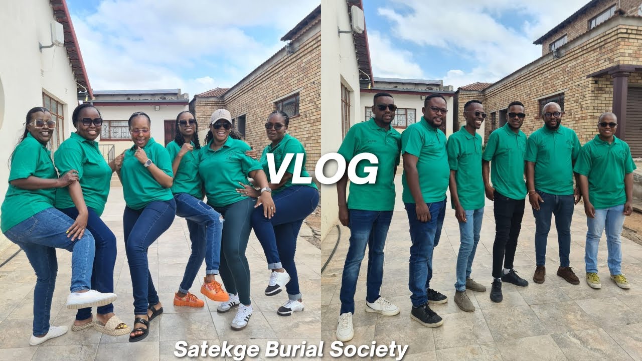 VLOG//Satekge Burial Society//Cousins//Fun day//South African YouTuber//Batlogolo ba Setepu