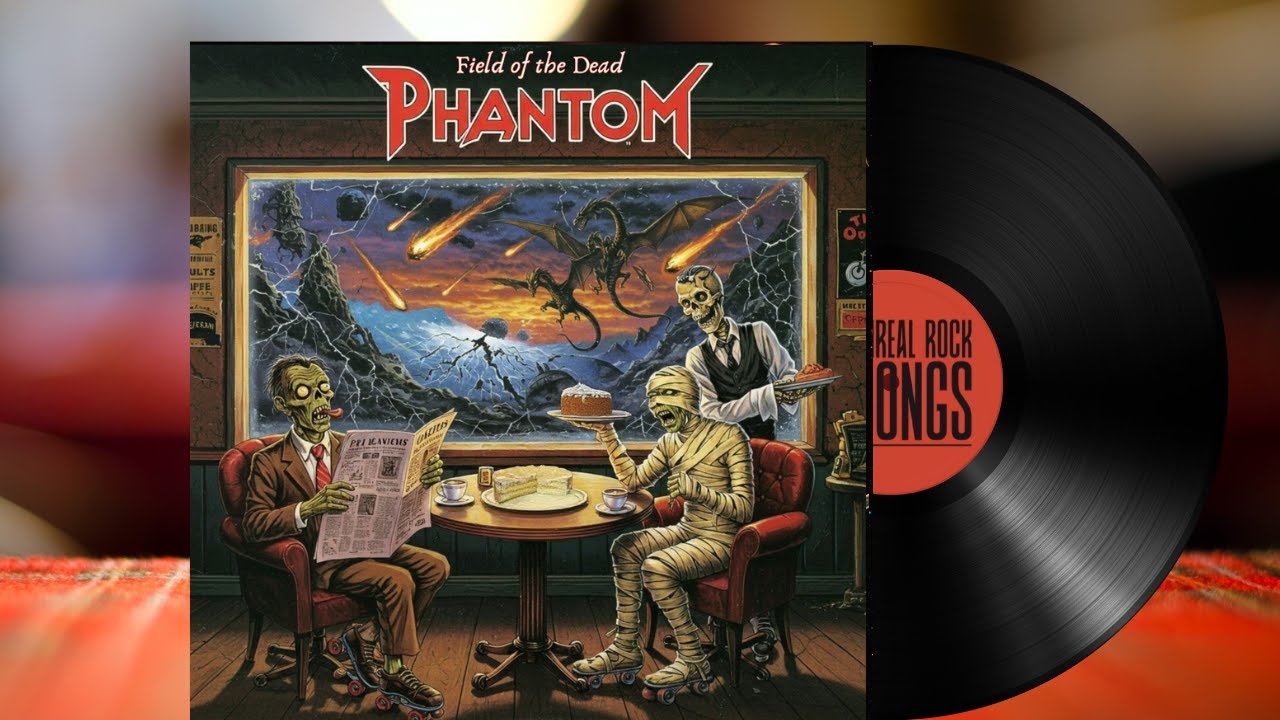 PHANTOM - Field of the Dead (FULL ALBUM) | 80s NWOTHM/Heavy Metal