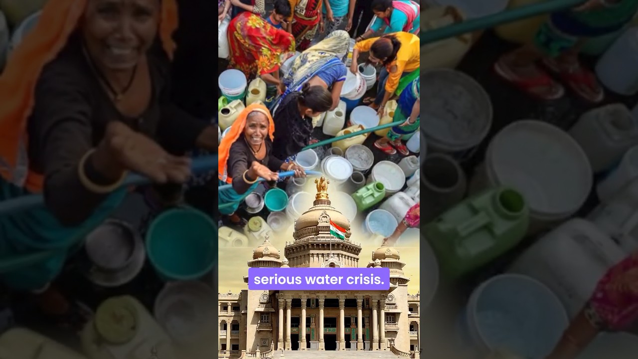 Bangalore water crisis? #shorts