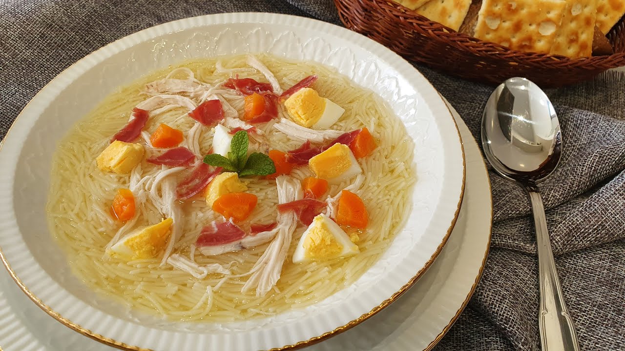 SOPA DE PICADILLO - Receta andaluza en 20 minutos