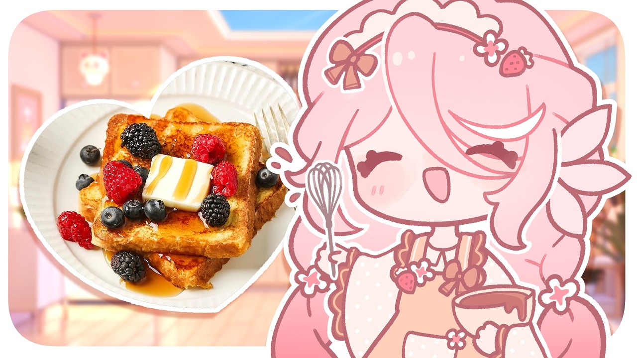 【Mai's little Kitchen】🍓French toast!🍞 EP 25