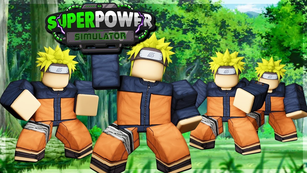 I CREATED UNLIMITED NARUTO CLONES TO TROLL NOOBS IN SUPERPOWER SIMULATOR ROBLOX