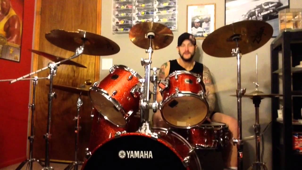 Duhop knows how to Rock and Roll playing the Drums