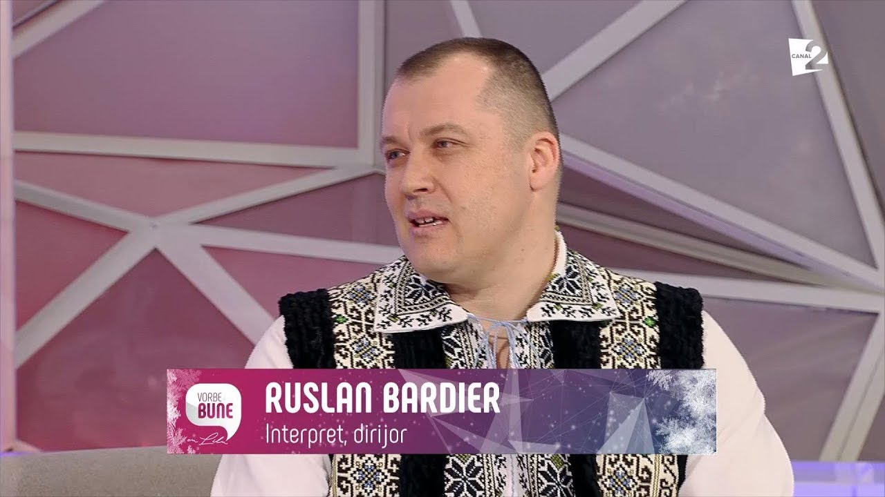Ruslan BARDIER, interpretul îndrăgostit de FOLCLOR