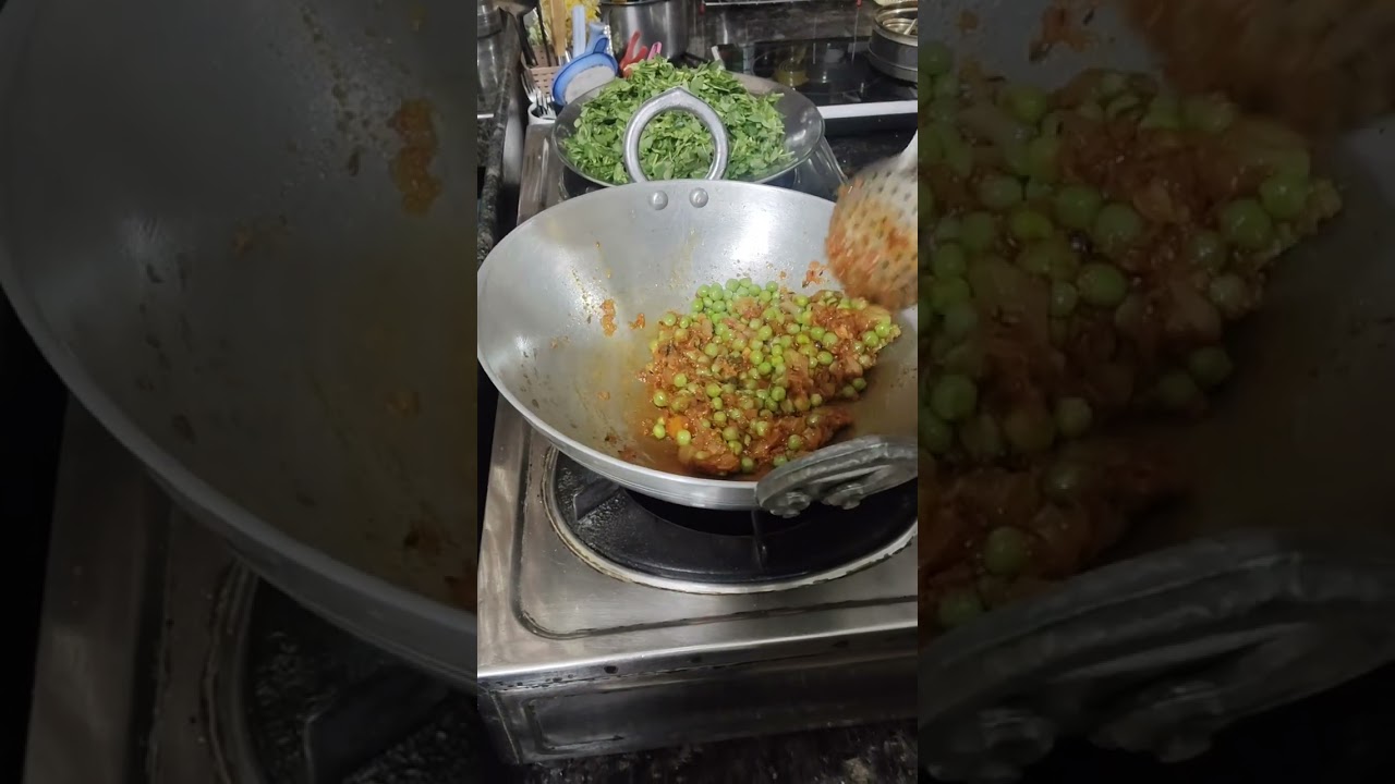 methi matar malai sabji #methimatarmalai 
