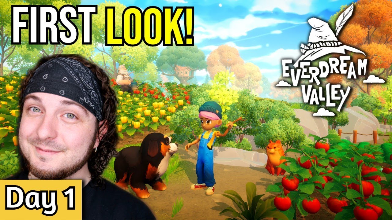 Our Magical Farming Life Begins! - Day 1 - Everdream Valley