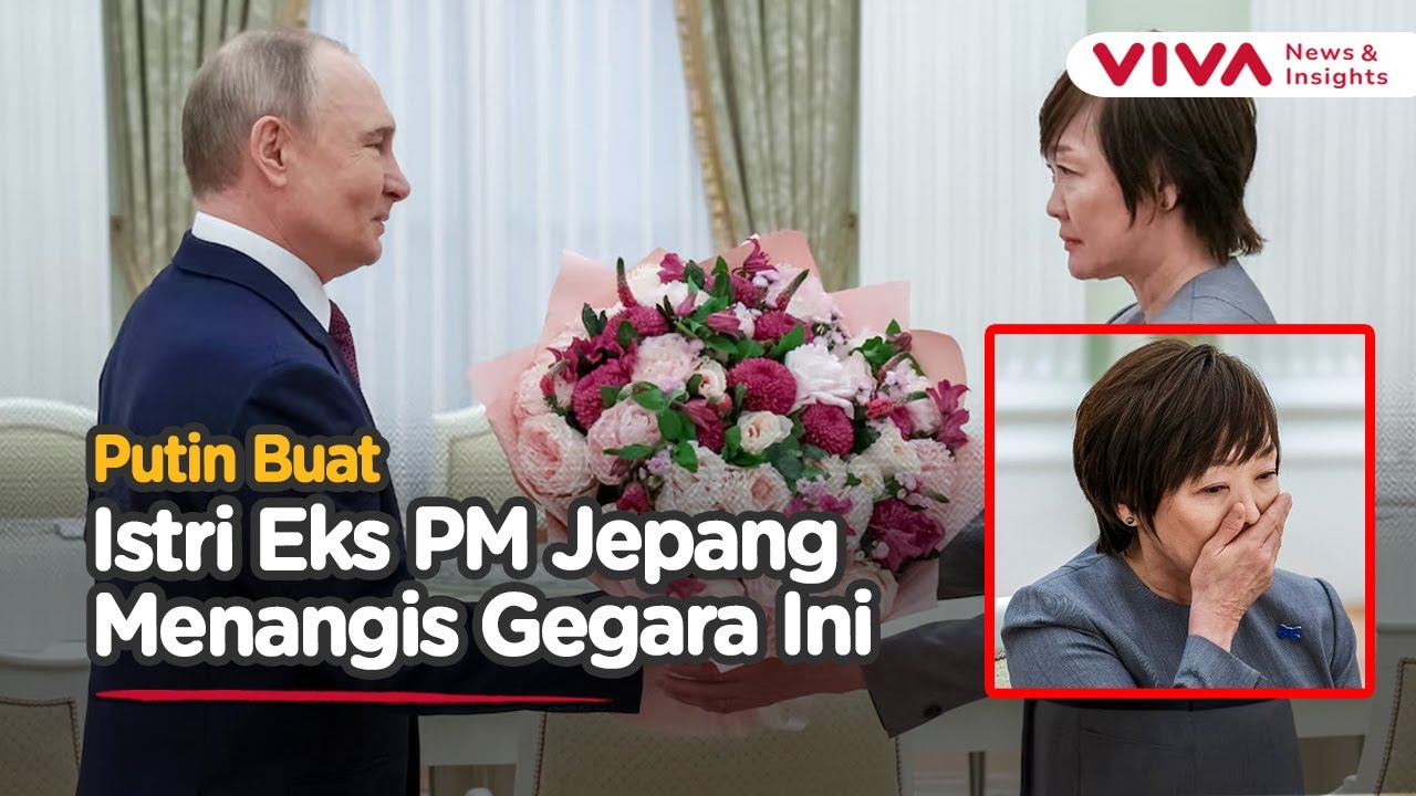 Istri Mantan PM Jepang Menangis saat Putin Sampaikan Hal Ini