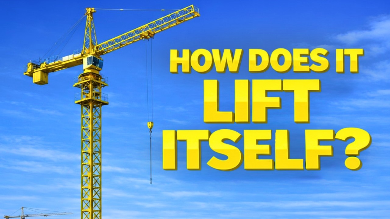 How Does a Crane Lift Itself…Without Falling?