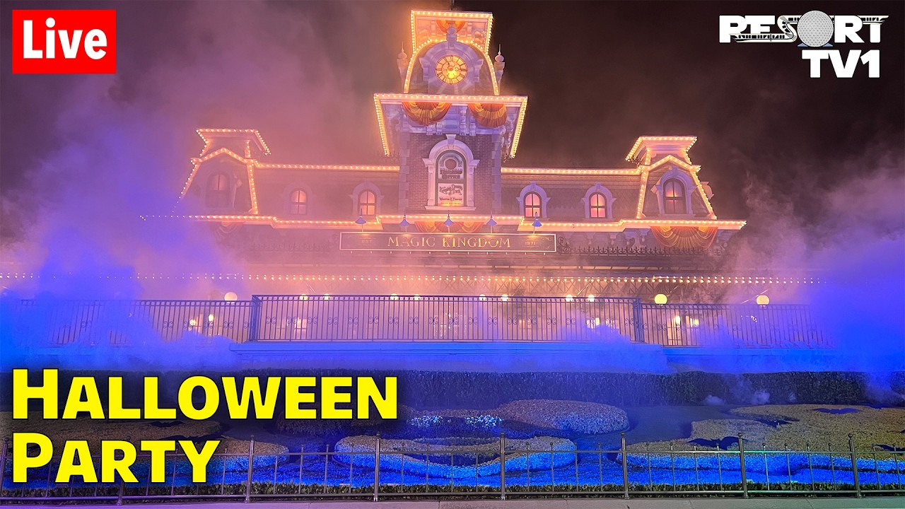 🔴Live: Mickey's Not So Scary Halloween Party at Magic Kingdom - 9-18-26 - Disney World Live Stream