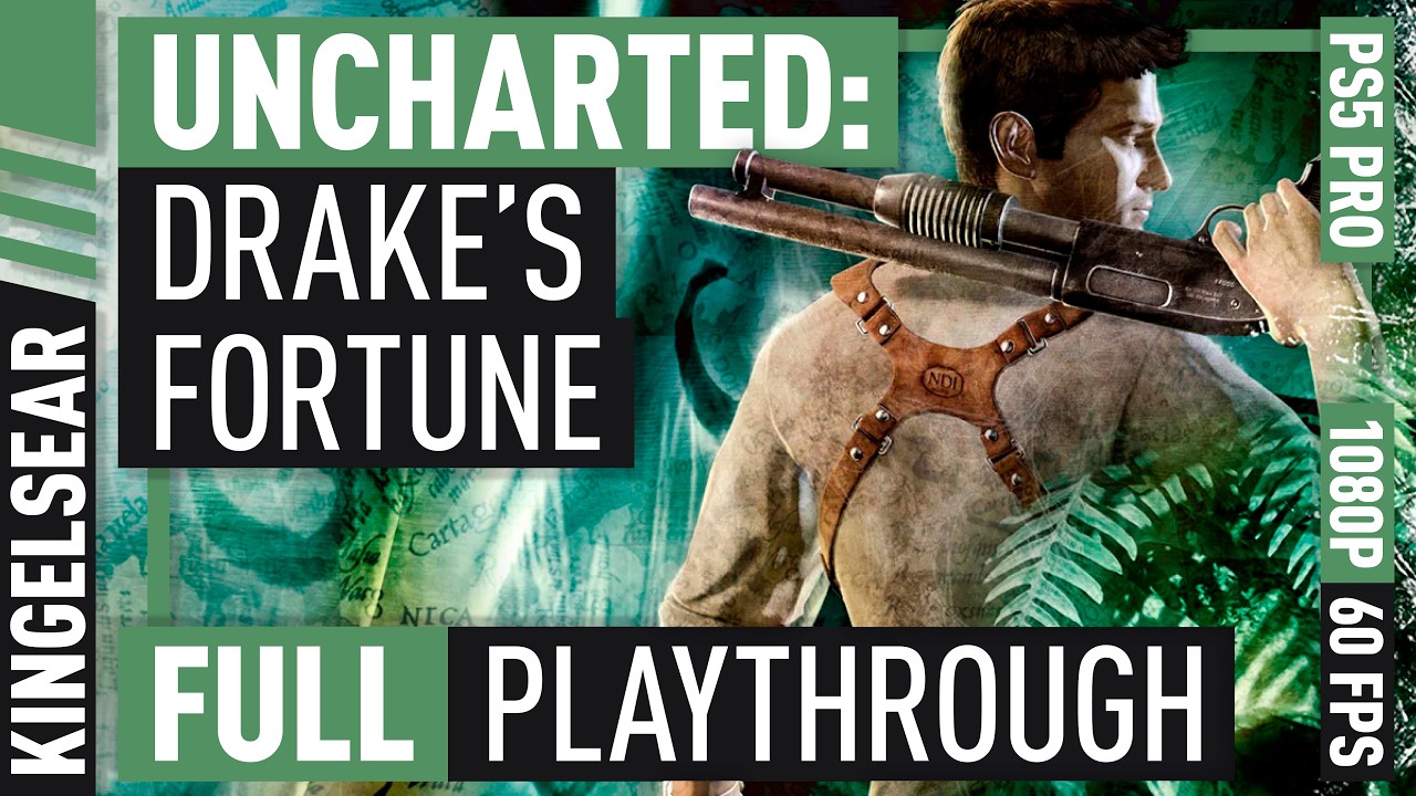 Uncharted: Drake's Fortune | PS5 Pro Full Playthrough | @KingElsear