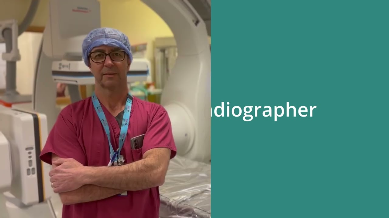 Cerebral angiogram patient video