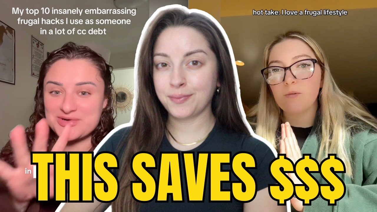 Watch Me React to Viral Frugal Living Tips
