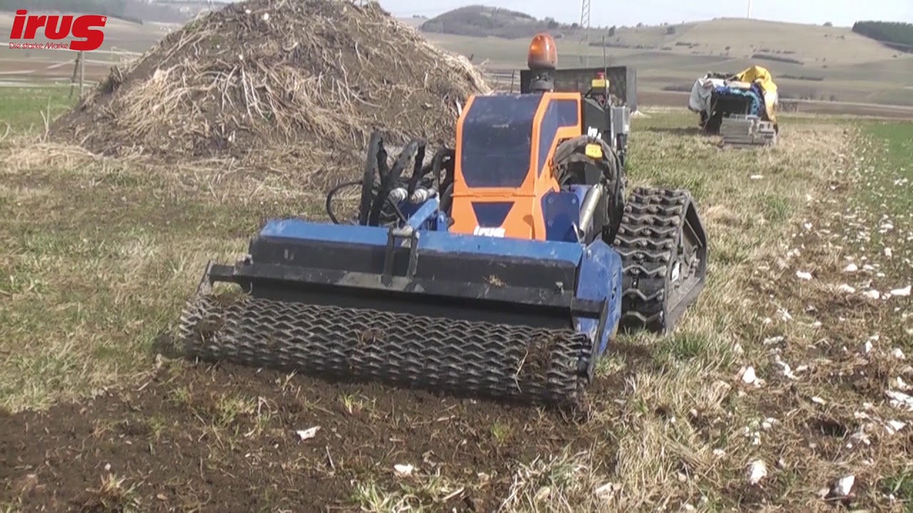 IRUS DELTRAK 2.0 with stone burier