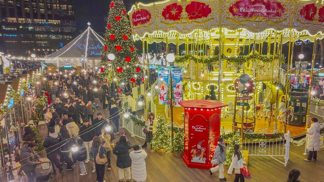 4K Seoul Walk, Lotte World Mall - Exploring Jamsil Lotte Avenuel, Shopping Mall