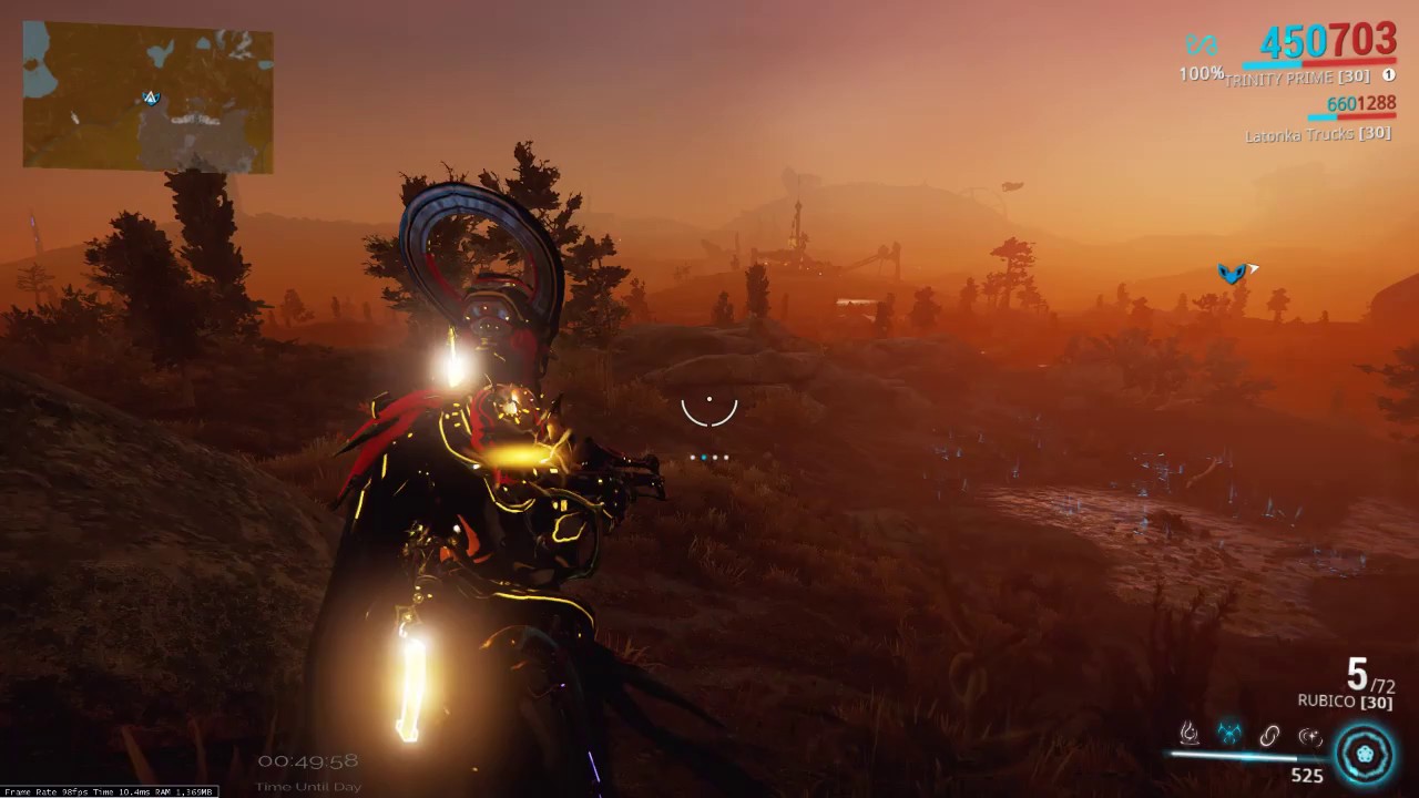 (Outdated) Warframe: Trinity 6 Solo Eidolon captures in one night