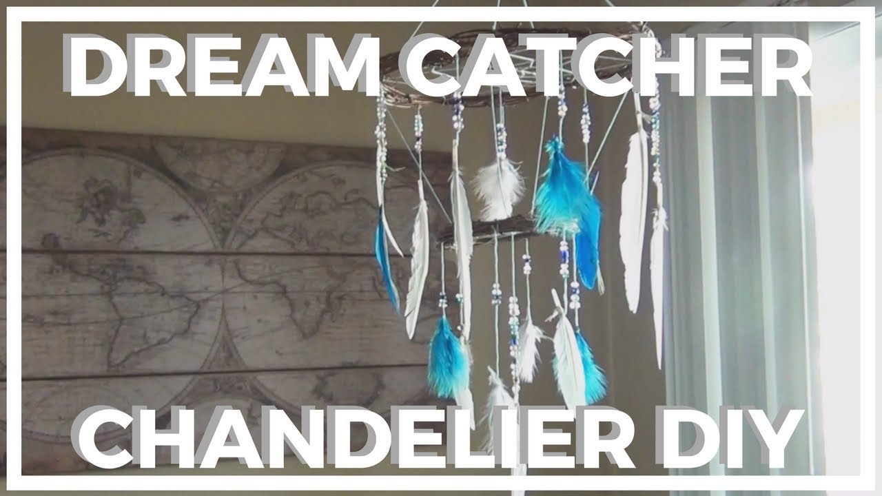 Dream Catcher Chandelier ♥ DIY