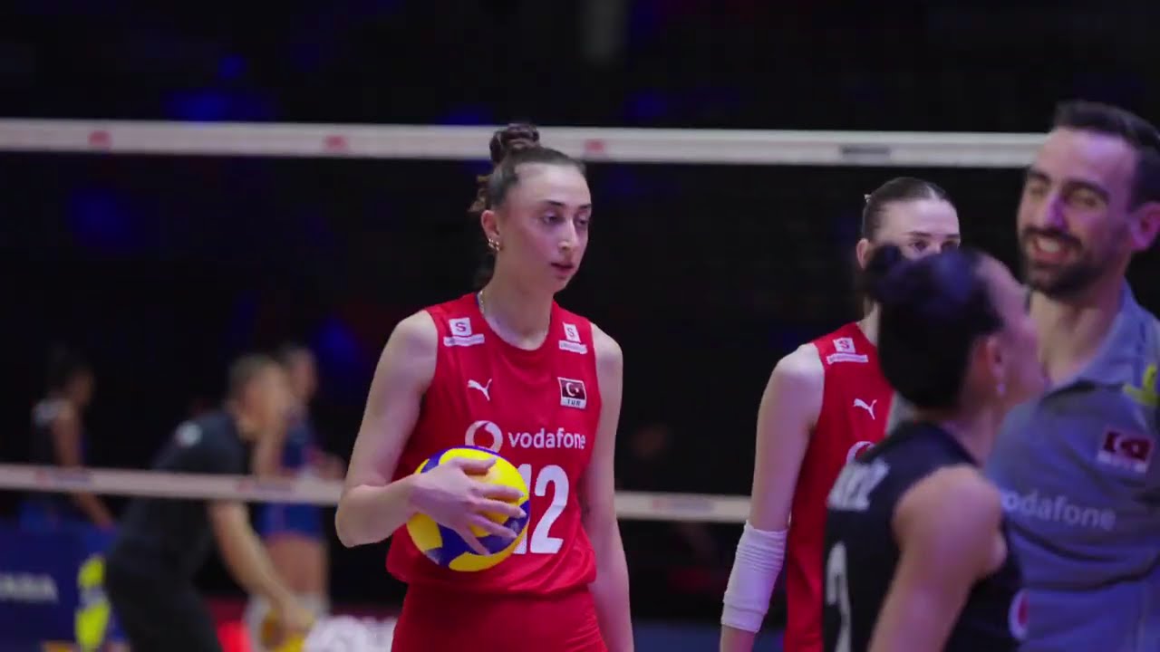 😍 Elif Şahin - Player Cam | #FileninSultanları #VNL2025