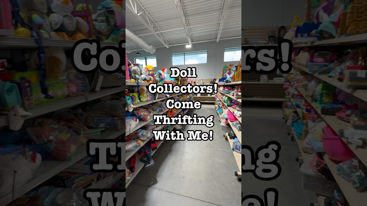 Thrifting jackpot for doll collectors! #thrift #thrifting #dolls #vintagedoll #reborns #vintage