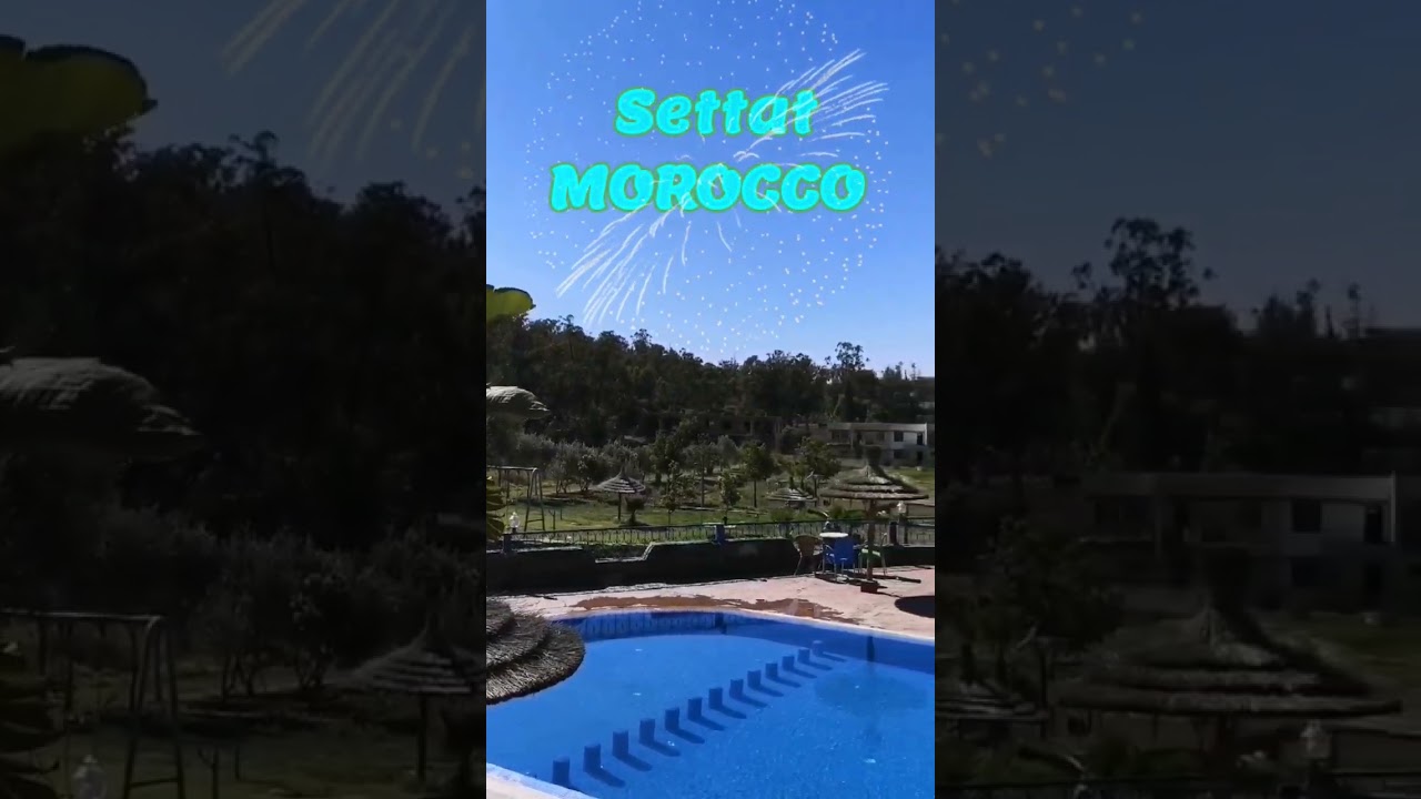 This is Settat, Morocco. a beautiful small city. #morocco   #settat  #bluesky