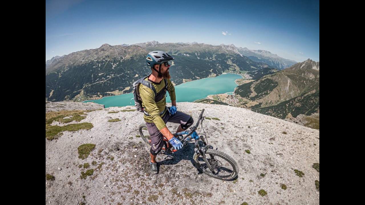 EPIC RIDE INC. - BESTER AUSSICHTSGIPFEL AM RESCHENSEE - ENDKOPF - TRAUMHAFTER PANORAMA TRAIL