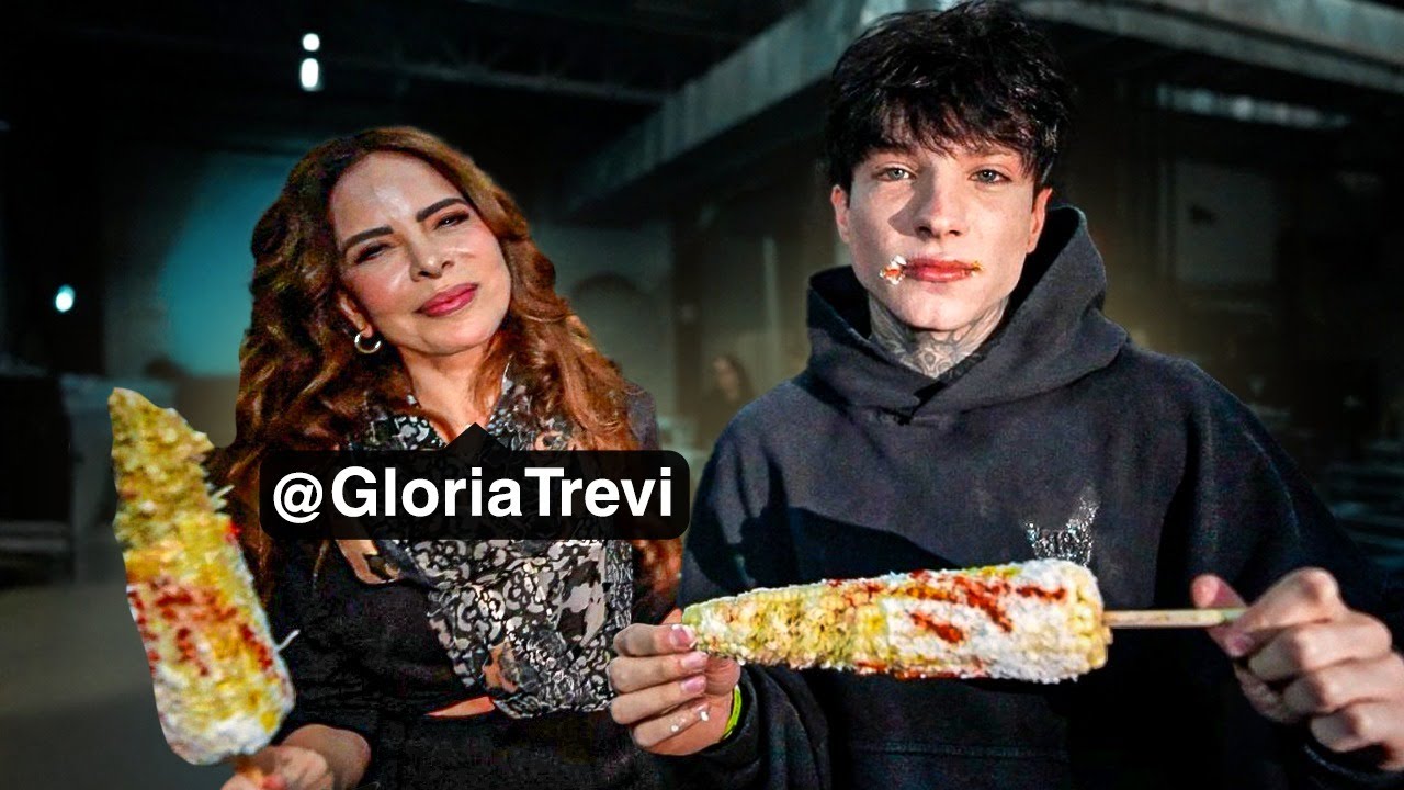 PROBANDO LA COMIDA FAVORITA DE GLORIA TREVI