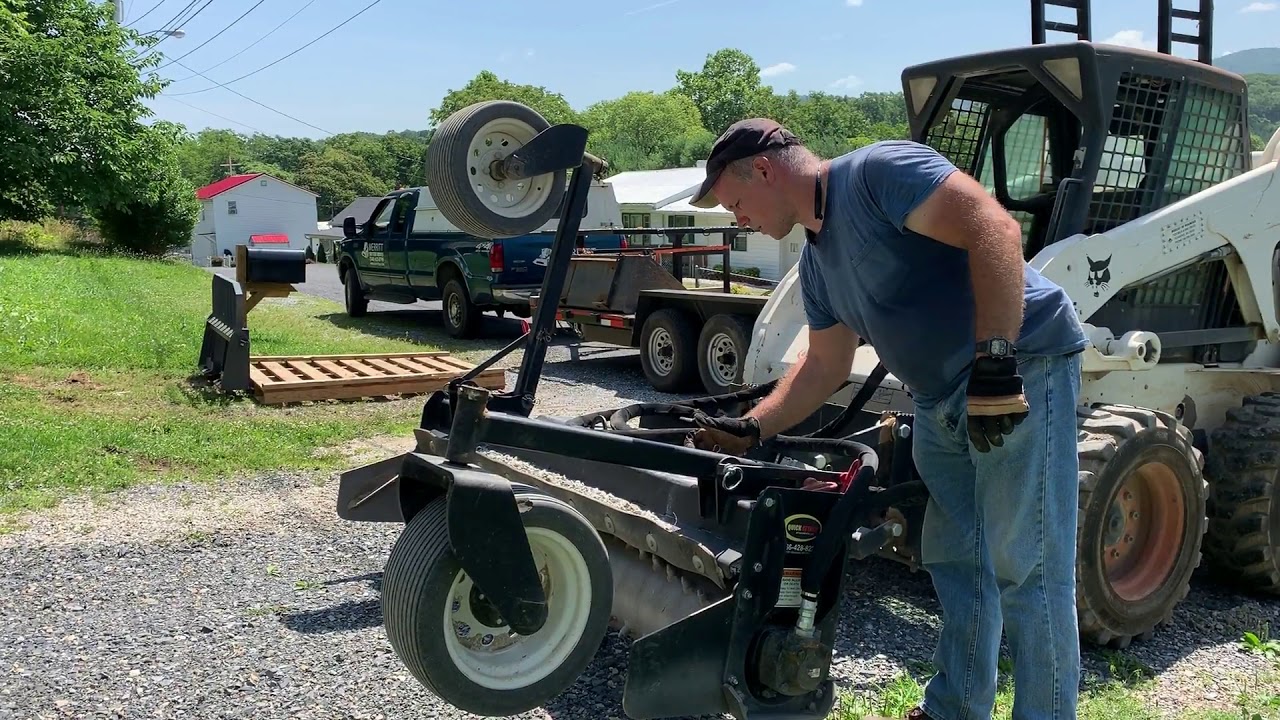 Bobcat Driveway Refresh with Soil Conditioner and Vibratory Roller