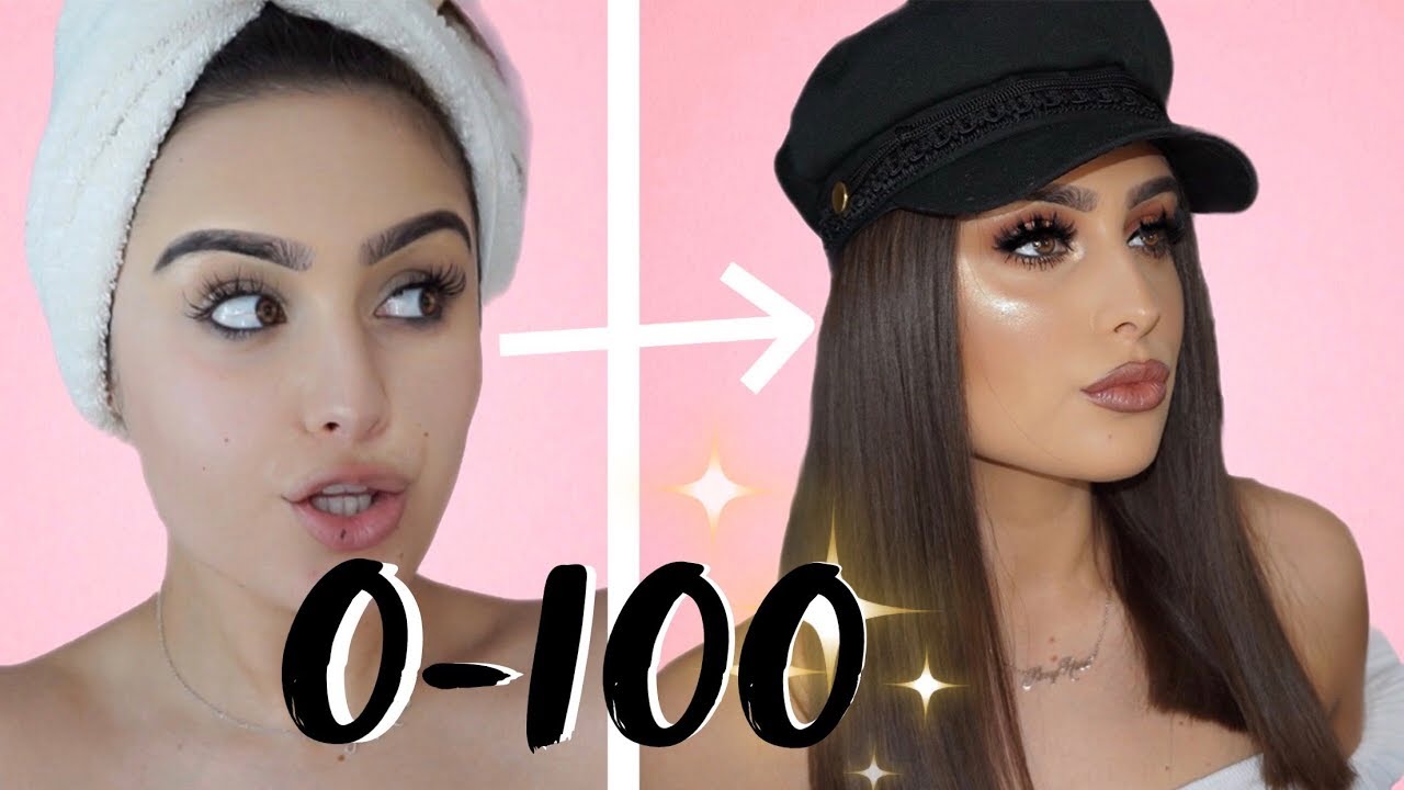 0-100 SPRING GLOW UP MAKEUP TUTORIAL 2018