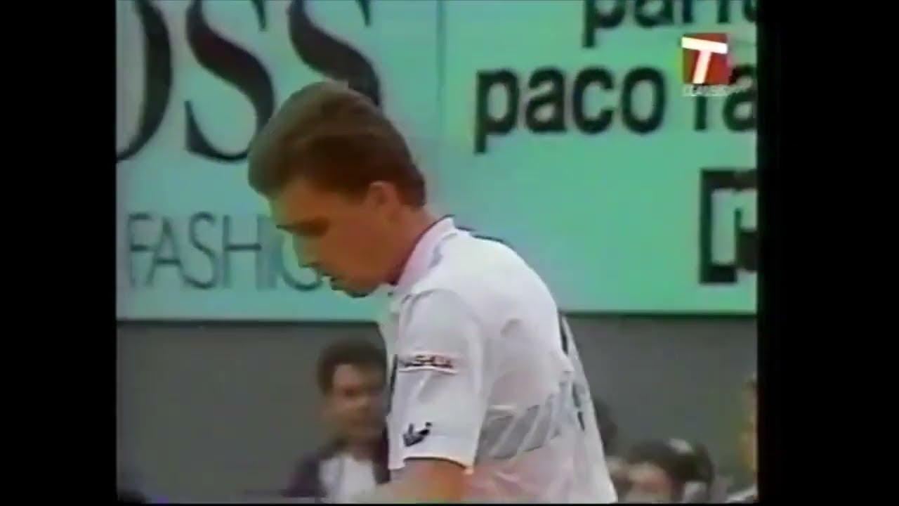 Lendl vs Wilander - Roland Garros 1985