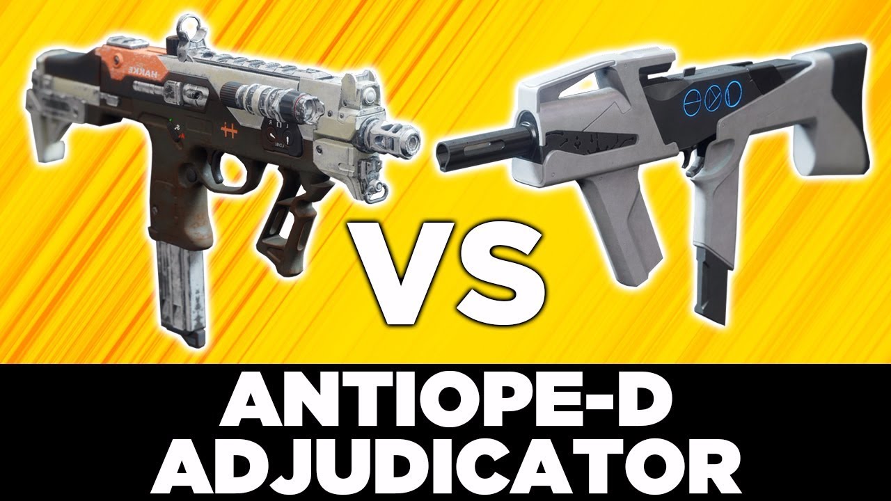 Destiny 2: Best Kinetic SMG - Antiope D vs Adjudicator