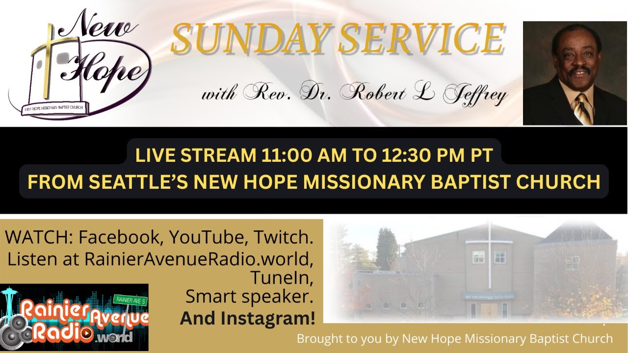 New Hope Missionary Baptist Church Sunday Worship Service 1/25