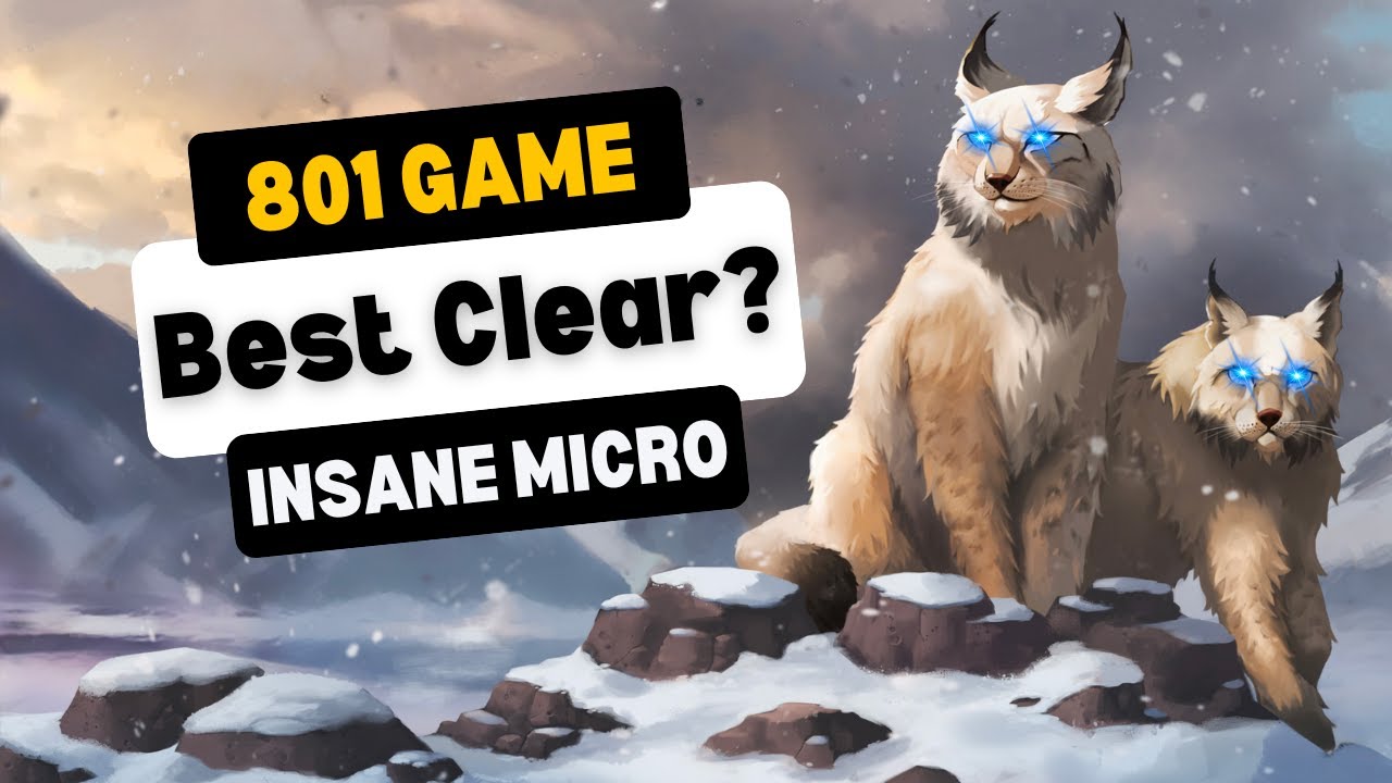 The most ridiculous 801 Lynx game | Northgard