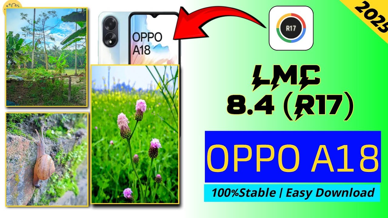 LMC 8.4 for Oppo A18 | Install Gcam with Advanced Settings | Lmc8.4 | Oppo A18 | UNBAR