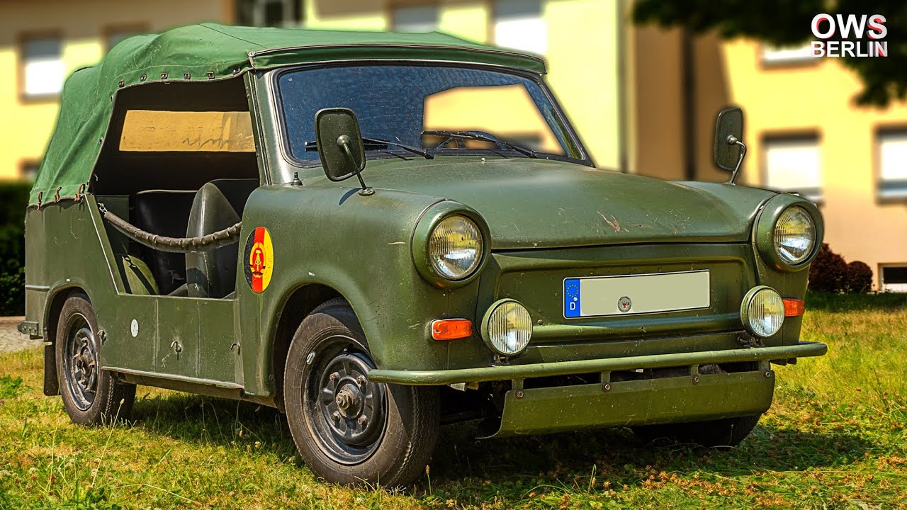 4K Slideshow | East Germany's cabrio ( DDR - GDR ) Trabant 601 „Kübel“