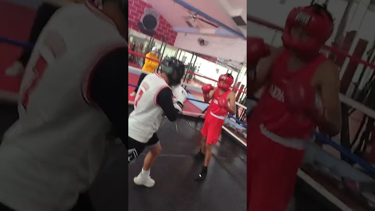 🥊🥊BOXEO 🥊🥊 sparring de Adán Espinoza Tellez 