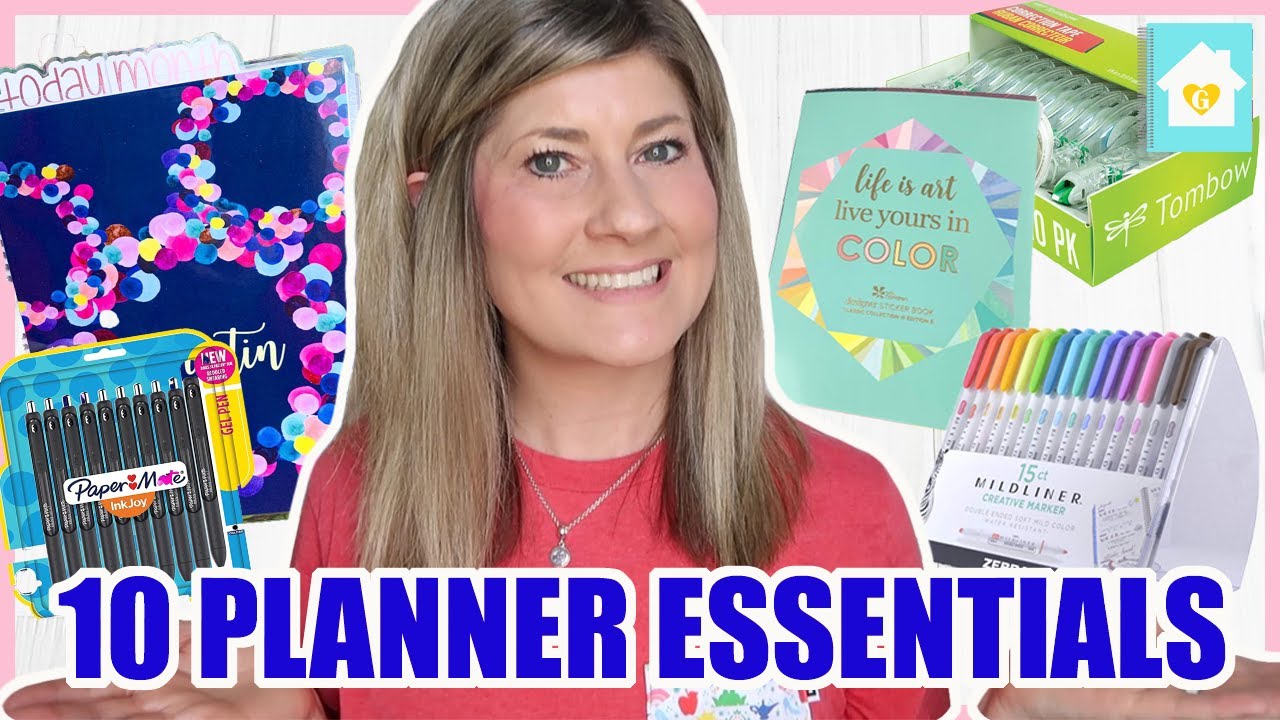 10 PLANNER ESSENTIALS AND PLANNING MUST HAVES 2020