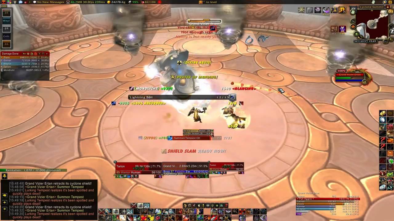 TTB Vortex Pinnacle: Grand Vizier Ertan - WoW:Cataclysm Heroic Instance Guide