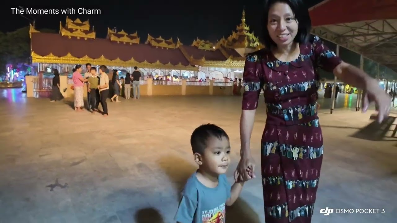 Botataung Pagoda Touring at Night