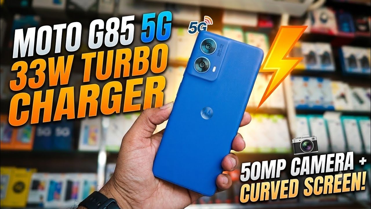 Motorola Moto G85 Unboxing|50MP Sony Lytia Camera with OIS|Edge pOLED Display|33w Turbo Charging|