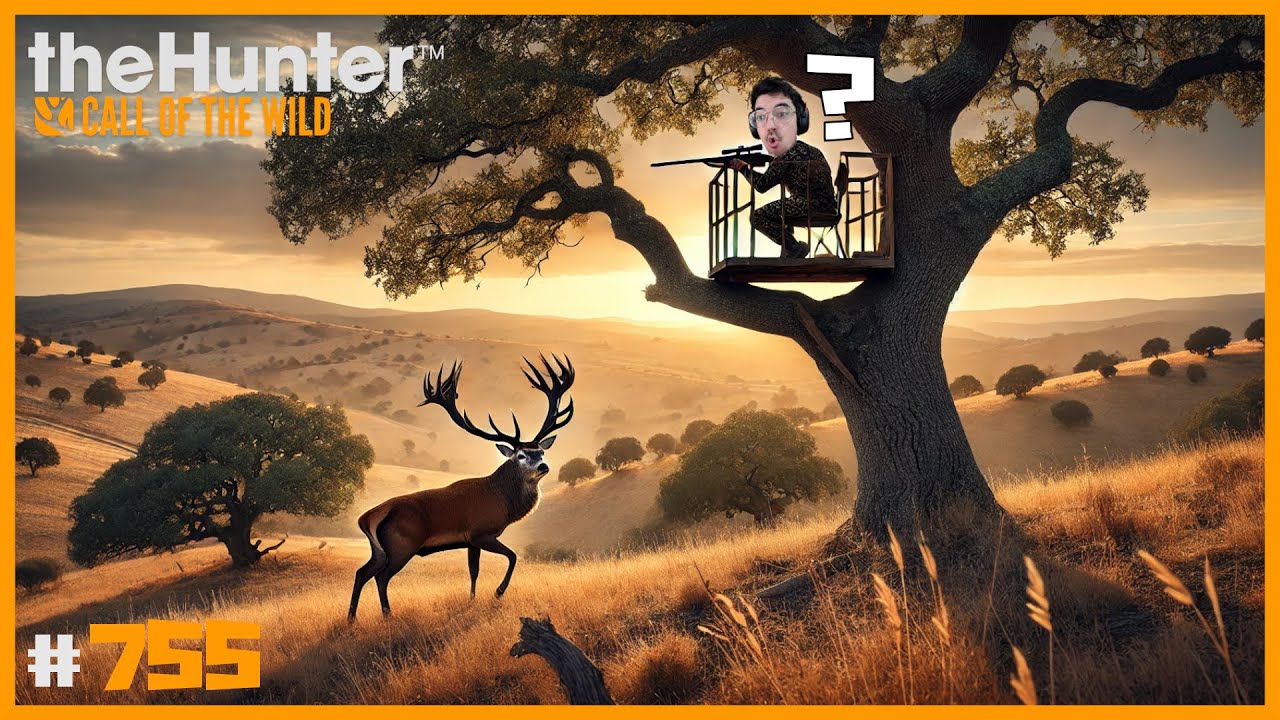 VENADO GRANDE PASA POR DEBAJO DE MI PUESTO EN ESTA MONTERÍA :D | 🦌theHunter: CotW #755